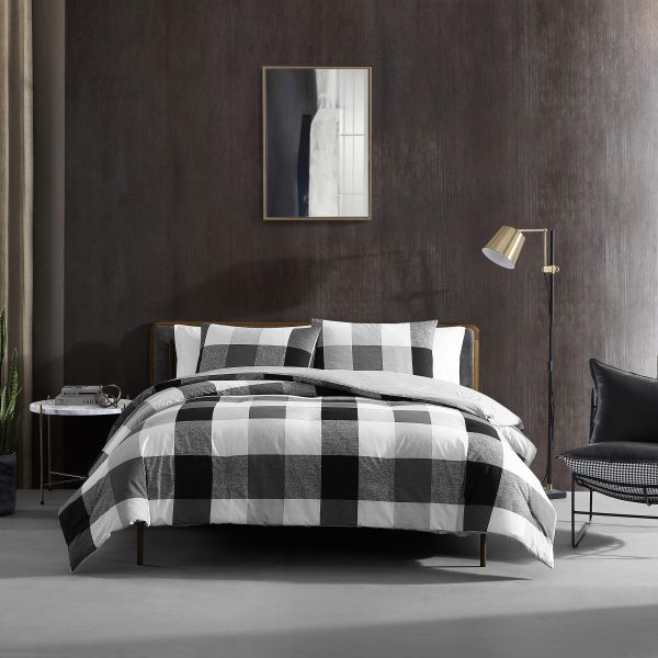 PROSPECT PLAID QUILT COVER SET