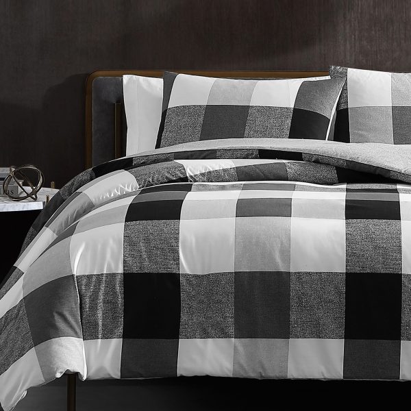 PROSPECT PLAID QUILT COVER SET - Image 3