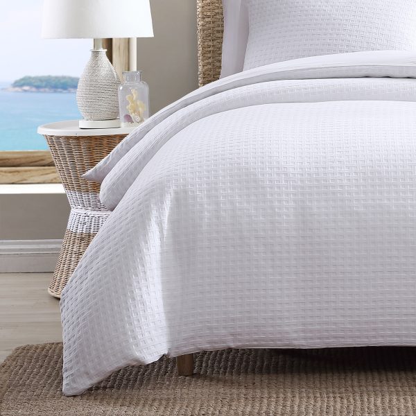 BASKET WEAVE QUILT COVER SET - Image 3