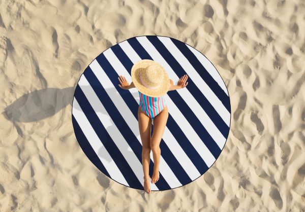 MIRA SAND FREE ROUND BEACH TOWEL